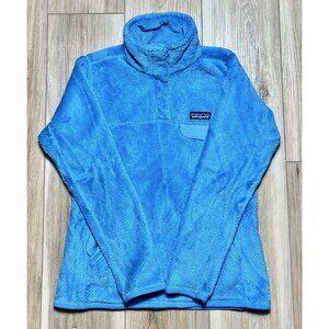 Patagonia Re-Tool Snap-T Blue Fleece Pullover Sweater - Women Size XS